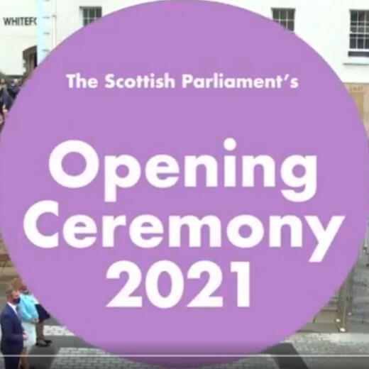 Scottish Parliament opening ceremony